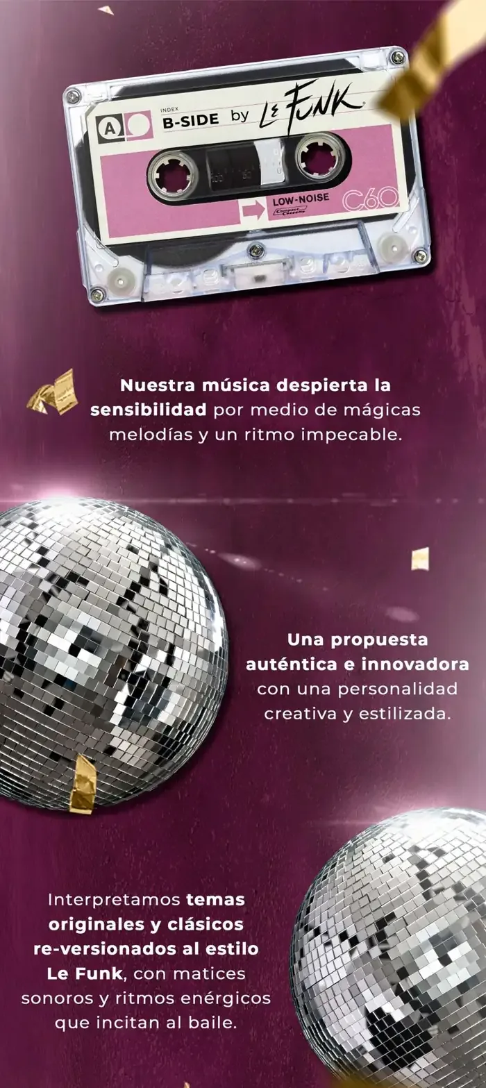 Proyecto Le Funk — B-Side — branding